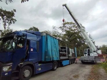 usługi dźwigowe Sieradz, dźwig