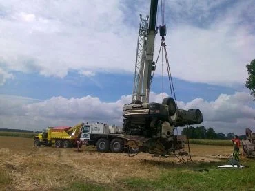 usługi dźwigiem, dźwigi Sieradz